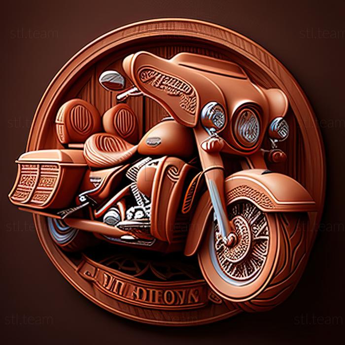 3D model Harley Davidson Tri Glide Ultra (STL)